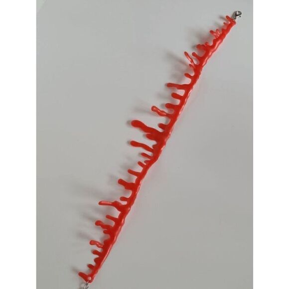 🩸 Halloween Vampire Costume Cosplay Dripping Blood Choker Necklace NEW - Picture 12 of 15